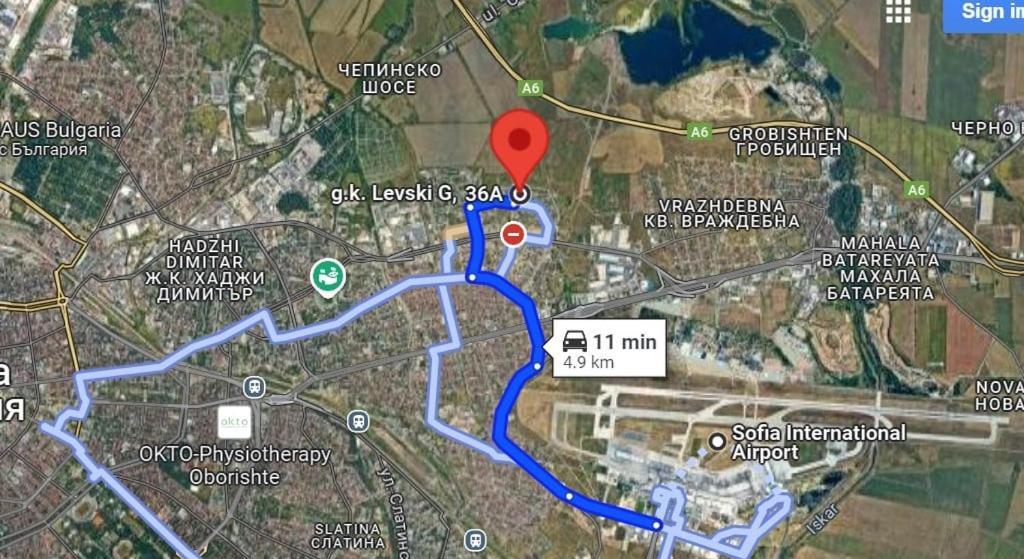 Levskig Studio 10 Min From Sofia Airport And City Centre Eksteriør billede